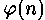 phi(n)